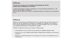 Desktop Screenshot of episerver.extrude.se